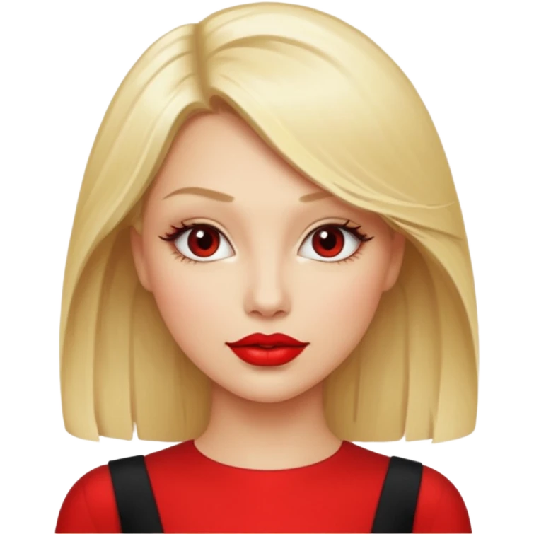 Sexy Woman blond emoji