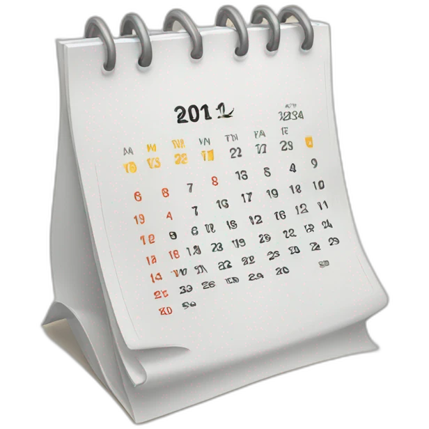 calendar emoji