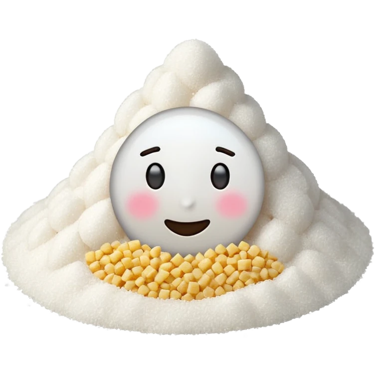 make an iphone styled emoji of sugar emoji