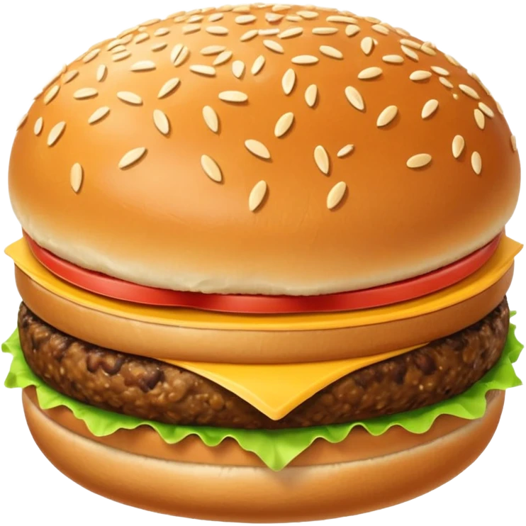 hamburger bun without patty or veg, just bun emoji