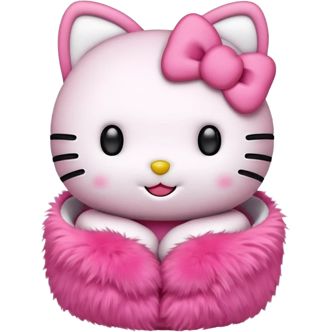 هلو كيتي بينك emoji