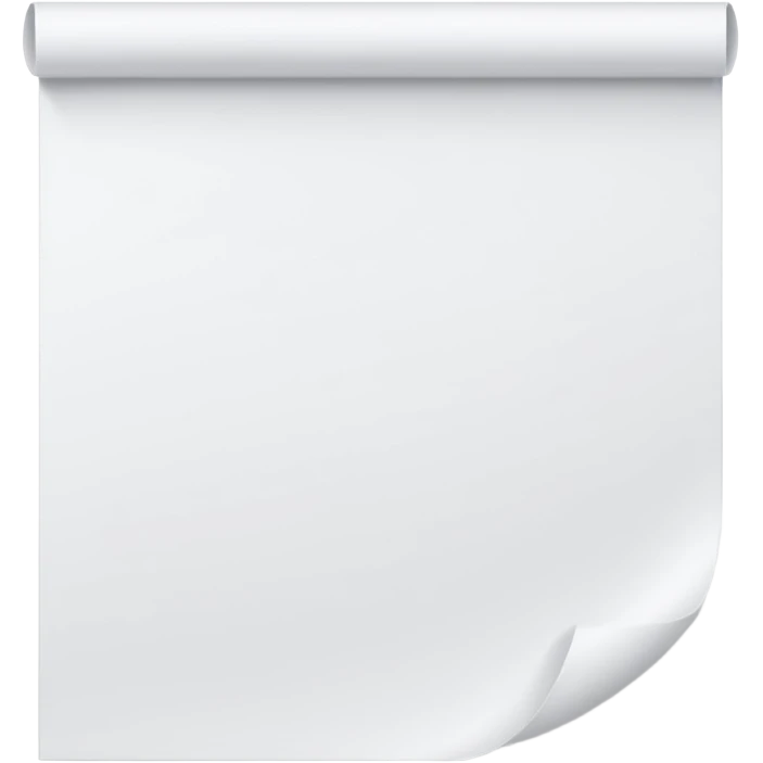 sheet of paper emoji