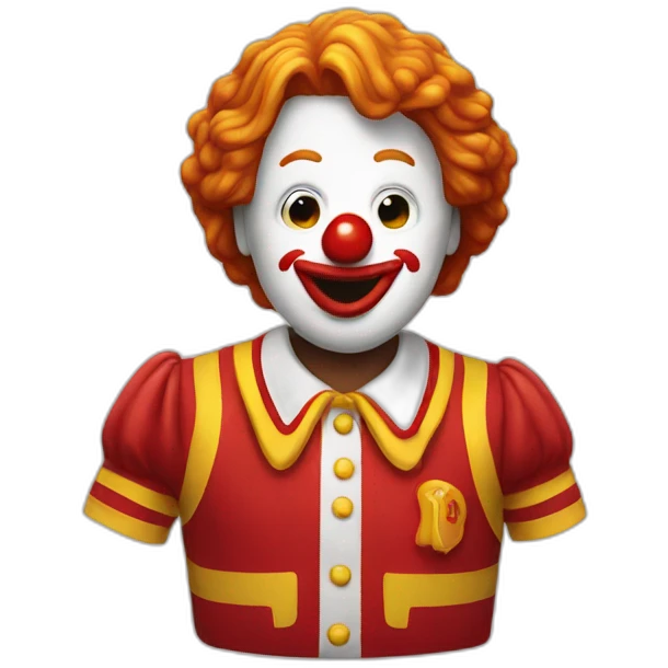 ronald mcdonald emoji