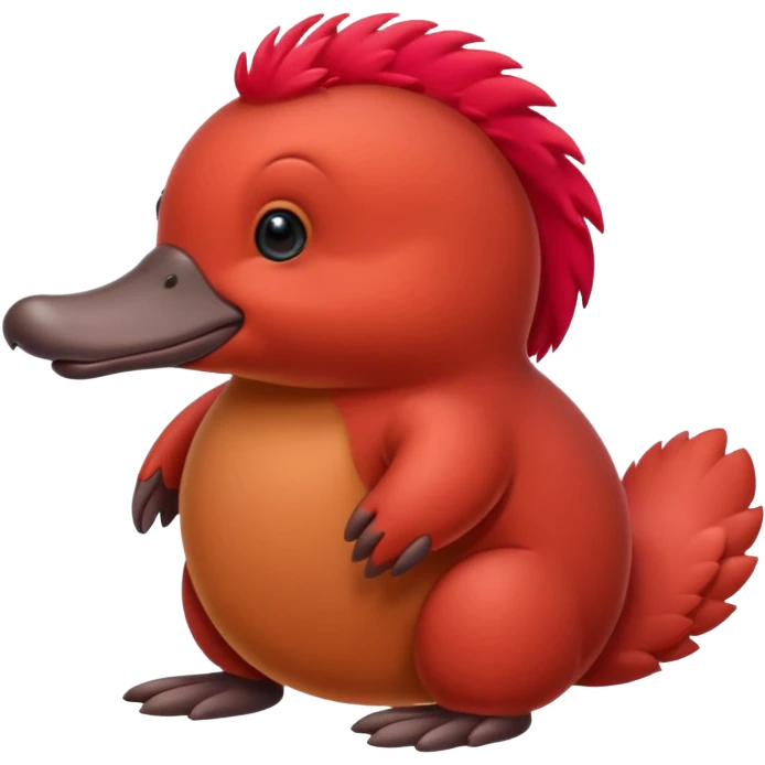 red platypus emoji