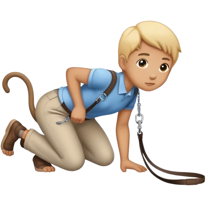 Walk me like a dog emoji