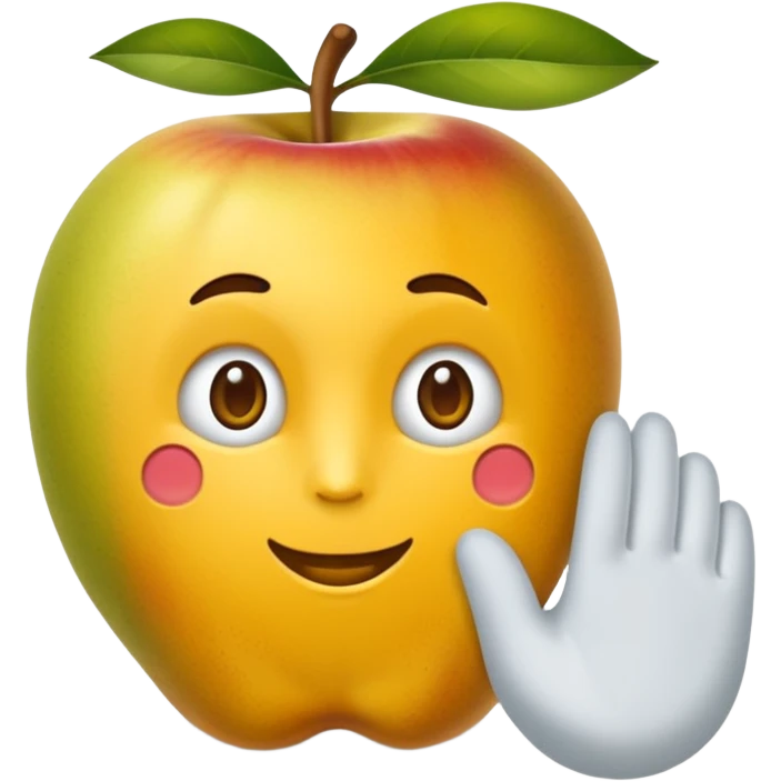 ein tiefer Teller mit breitem rand, darin ein haufen mit gelber Krümel unterschiedlicher Grösse. obendrauf seitlich ein Häufchen Apfelmus. ein Löffel steckt drin emoji