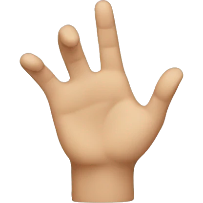 Hand gesture emoji