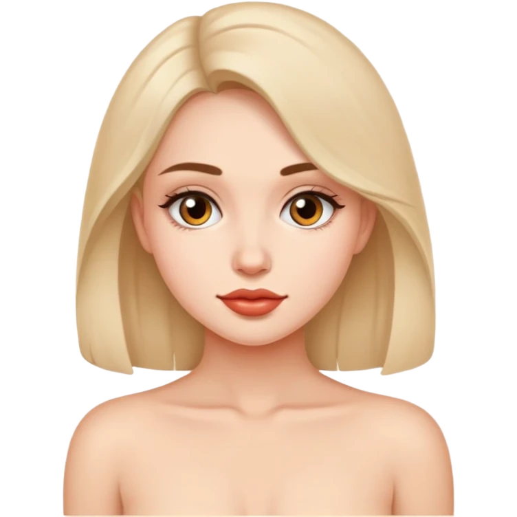 Naked Milana Xametova emoji
