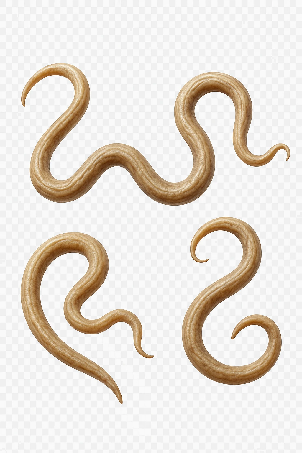 Nematodi render senza sfondo emoji