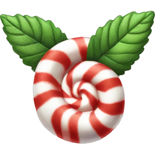 Peppermint emoji