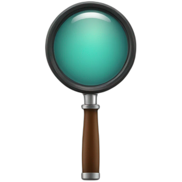 magnifier emoji