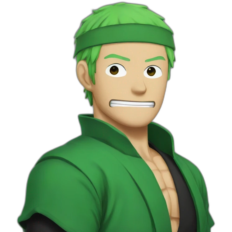 Zoro roronoa emoji