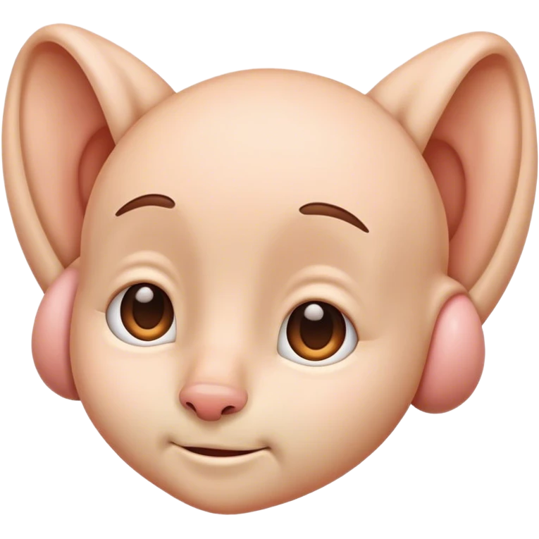 Мочки на ушах emoji