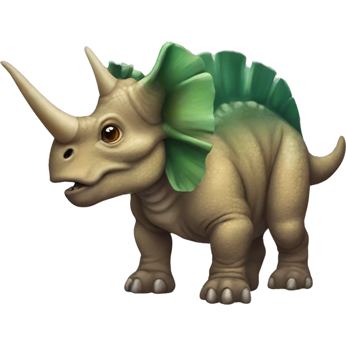 Triceratops emoji