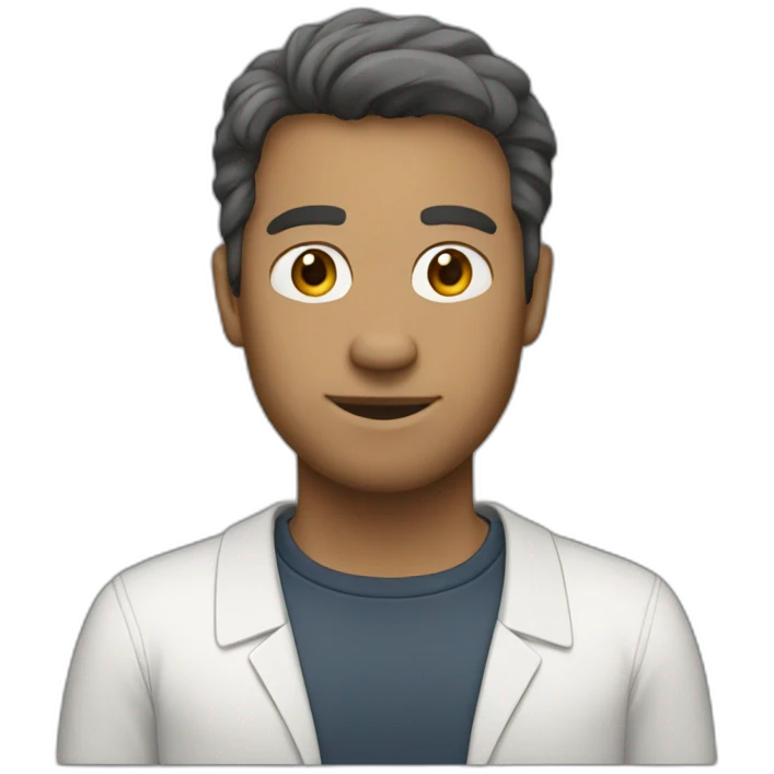 Engineer, white had, fair skintone, bad haircut emoji