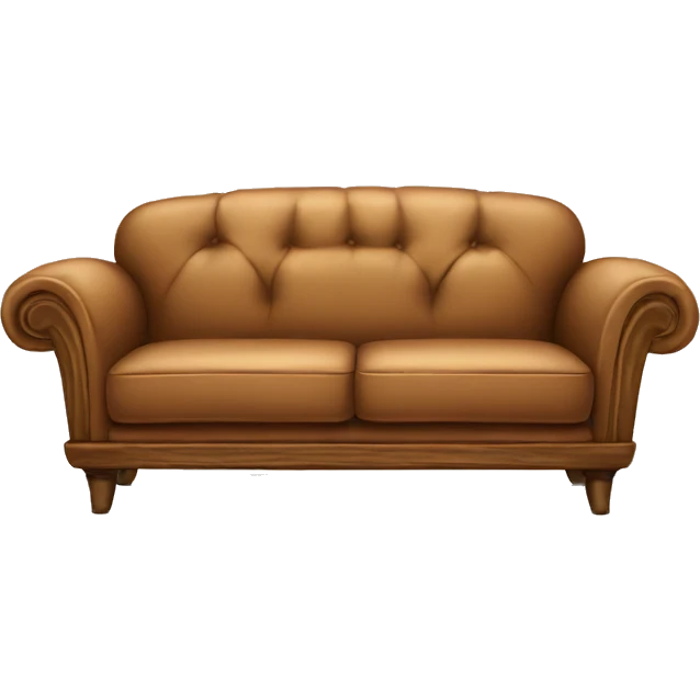 sofa in room emoji
