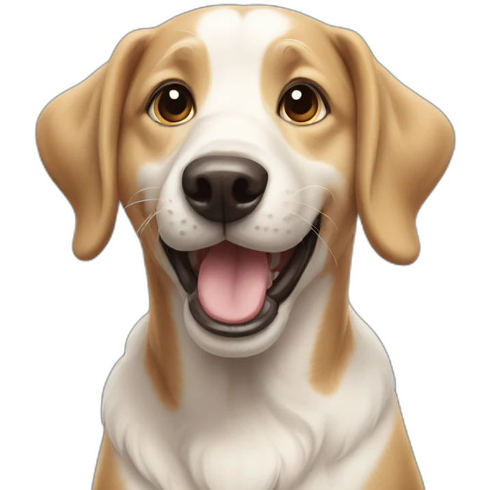 happy dog emoji