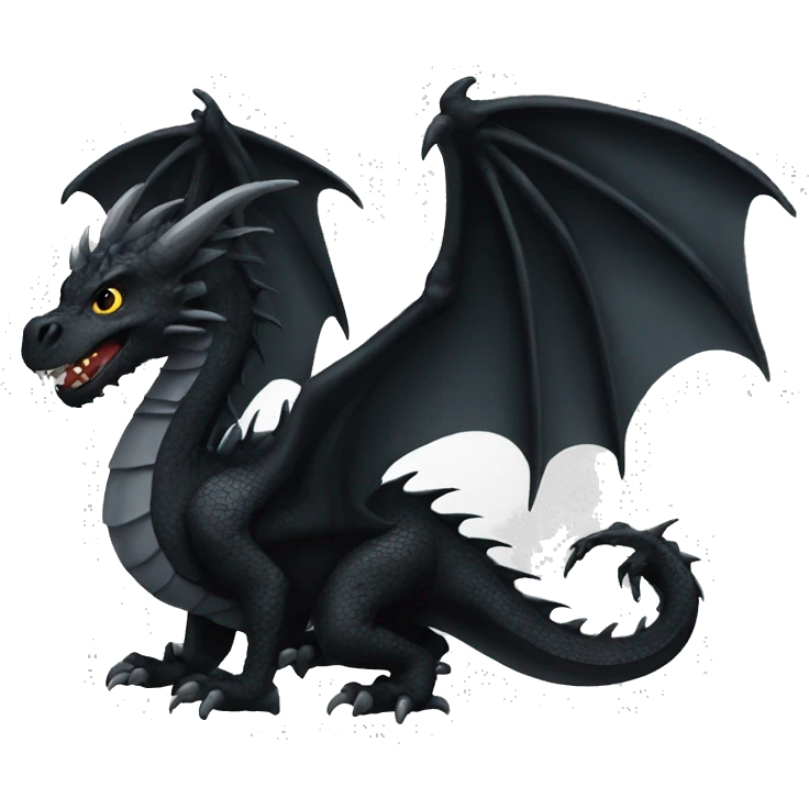black dragon  emoji