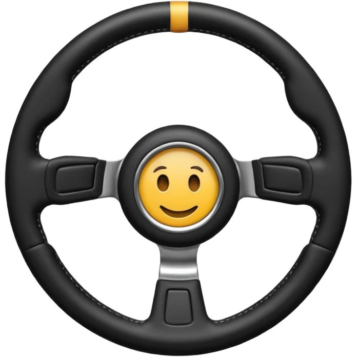 steering wheel emoji