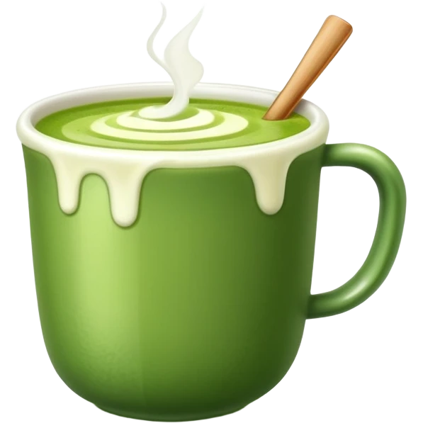 Matcha drink emoji