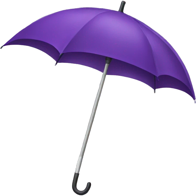 purple umbrella emoji
