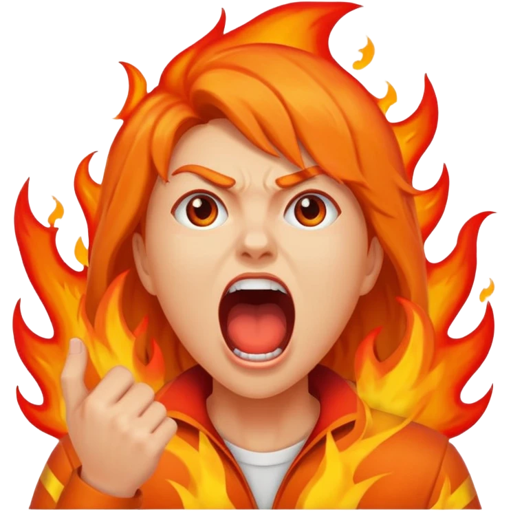 Combine these 2 emojis 🗣️🔥 emoji