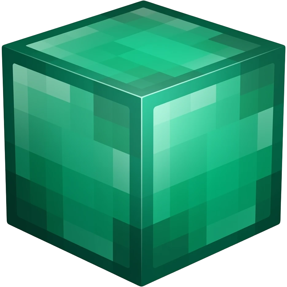 Minecraft emerald bock emoji
