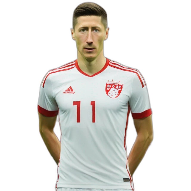 Lewandowski foot POLSKA emoji