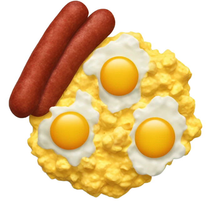 eggs and chorizo emoji