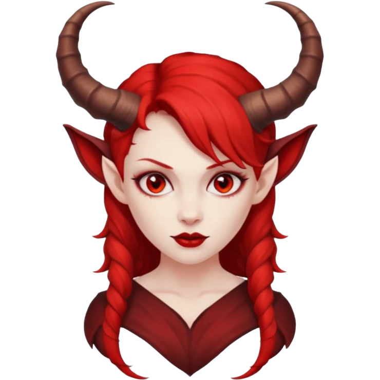 red vaoman devil  emoji