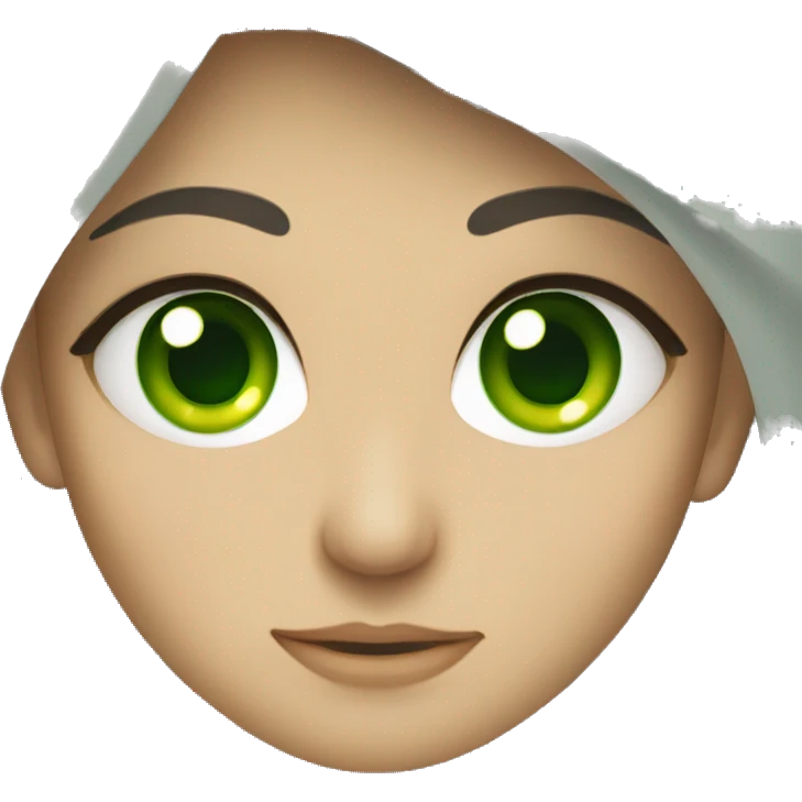 kazakh green eyes emoji