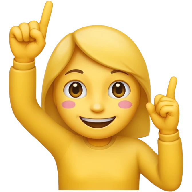 Emoji holding up an L with their finger emoji