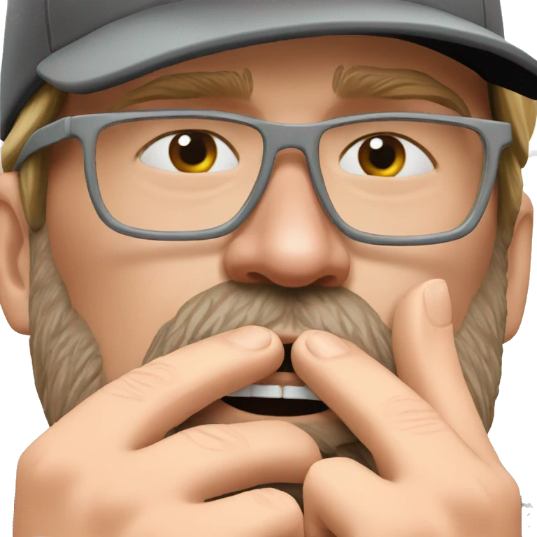Jurgen Klopp biting nails emoji