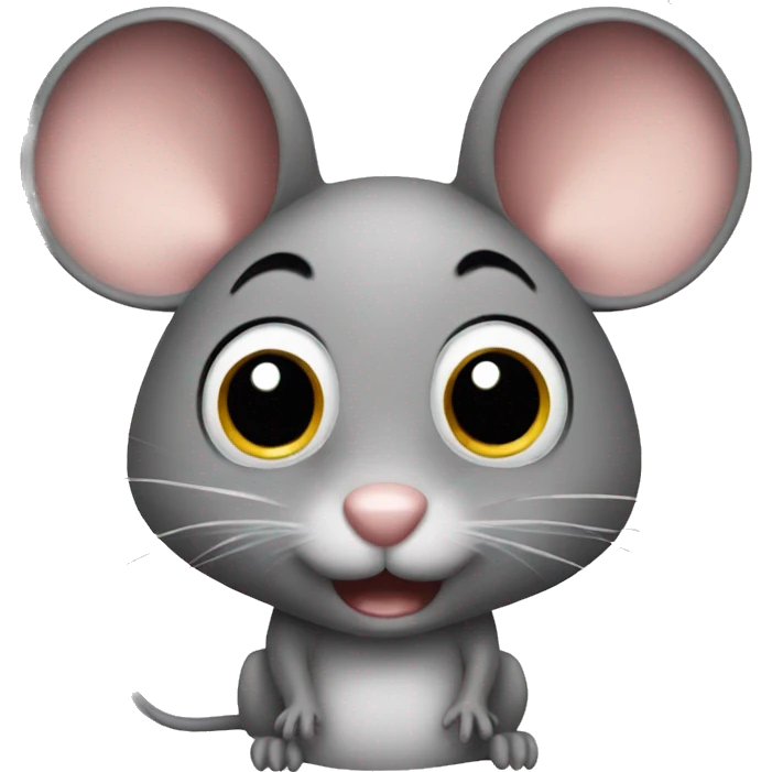 mouse with big eyes  emoji