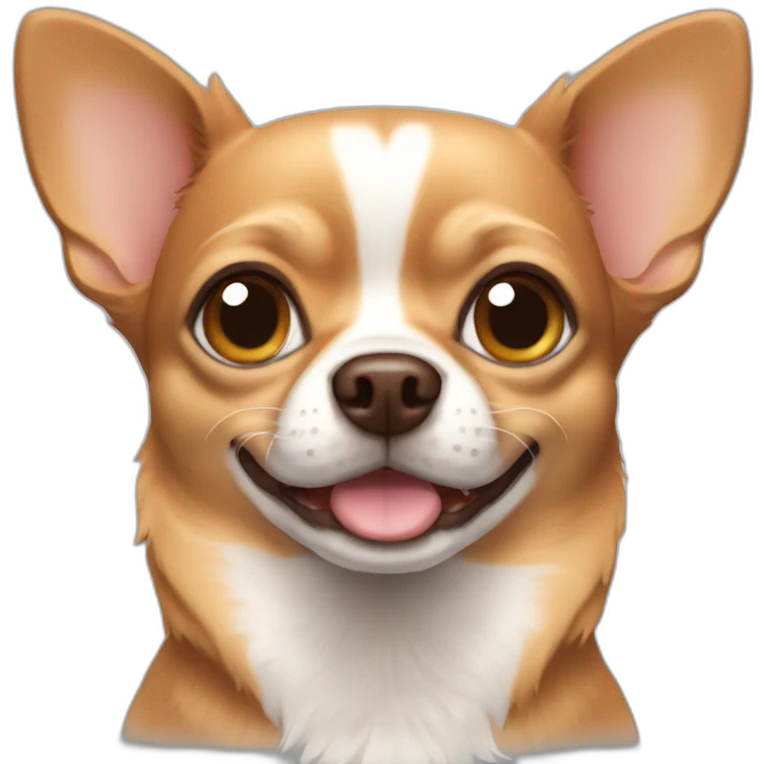 Brown chihuahua emoji