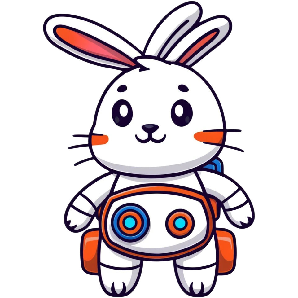 rabbit robot emoji