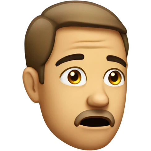 Side eye crying emoji