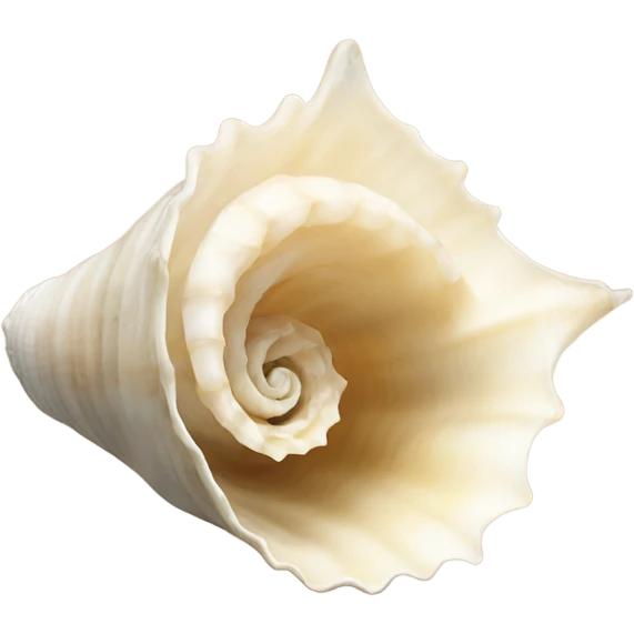 whelk shell emoji