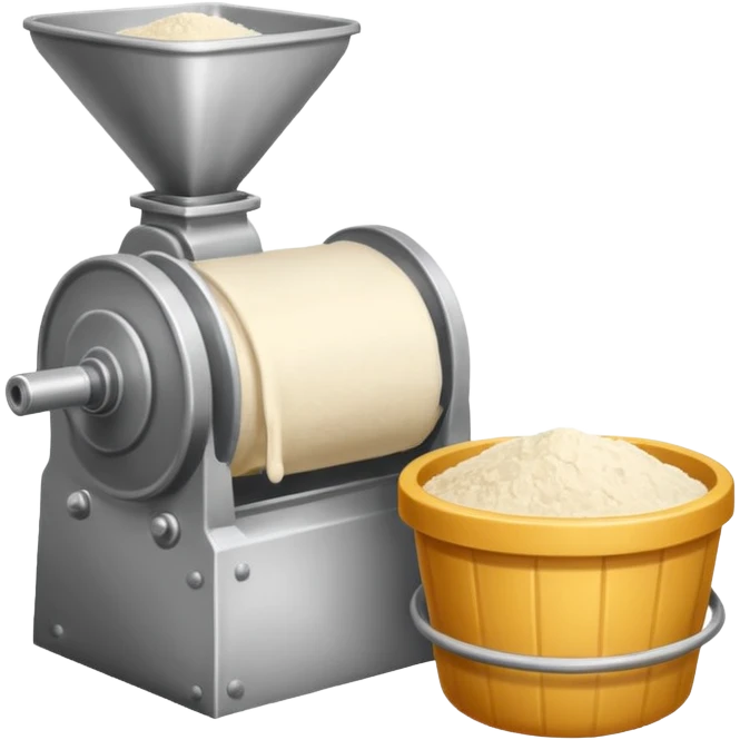 flour production emoji