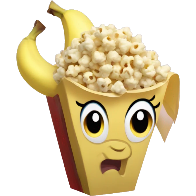my little pony popcorn doom banana emoji