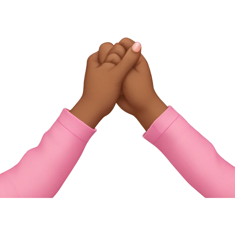 Pinky promise emoji