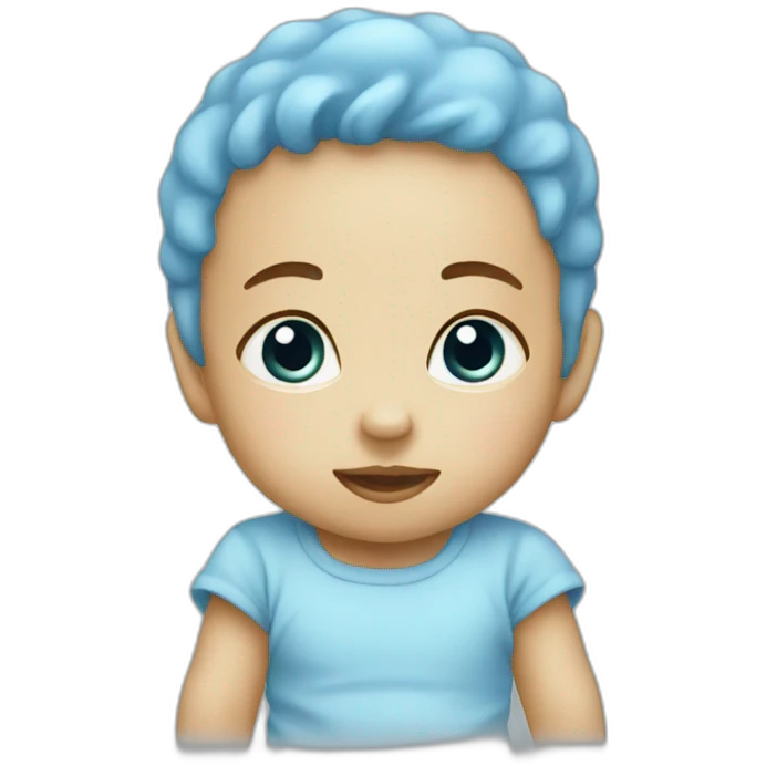 Baby-blue emoji