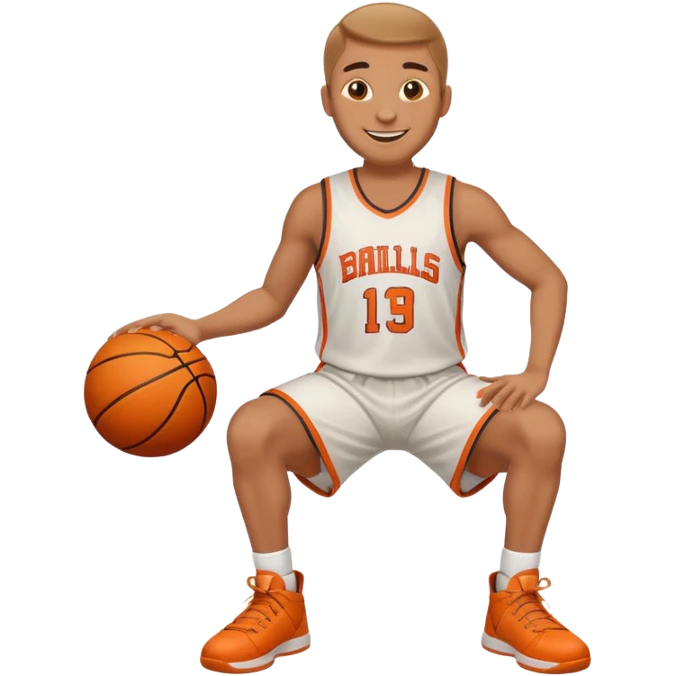 A close up between a mans legs emoji