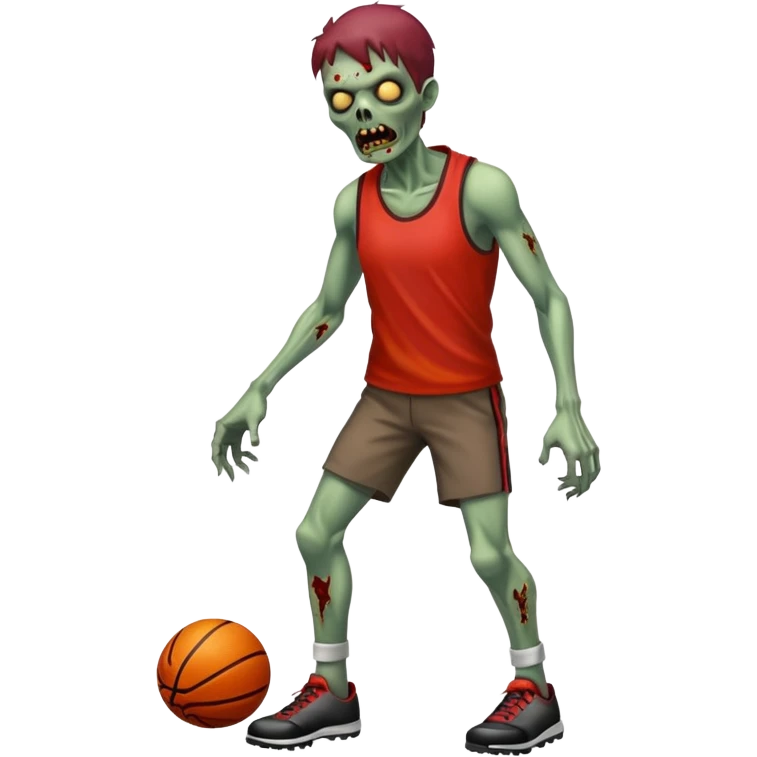 sportmen zombie full body emoji