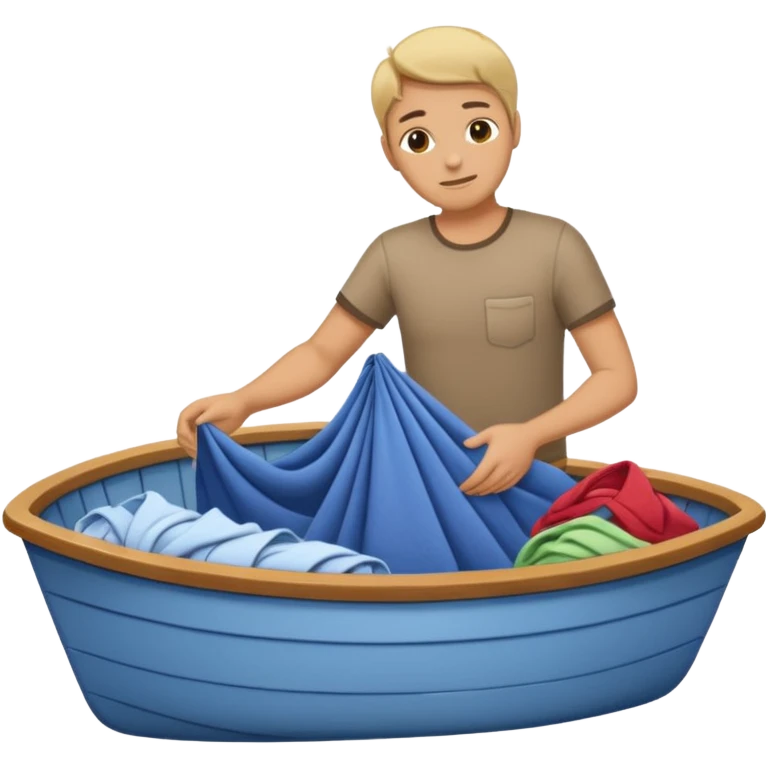 Folding on a boat  emoji