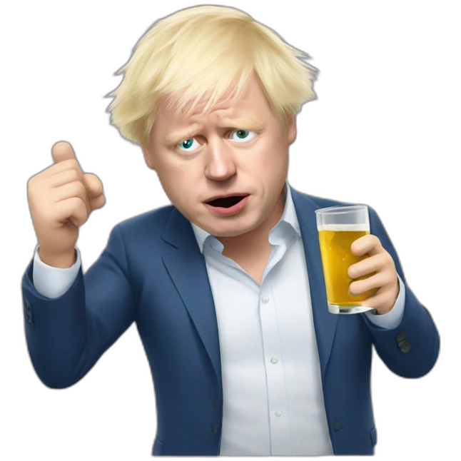 Boris Johnson drunk emoji