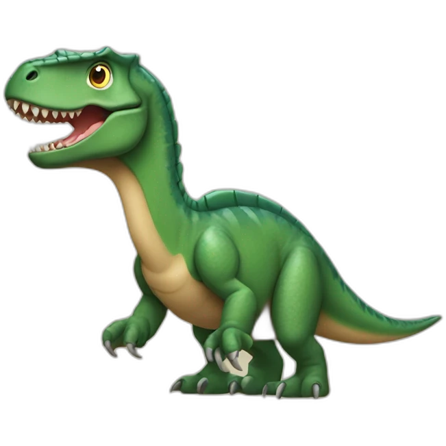 Dinosaurio marrón emoji