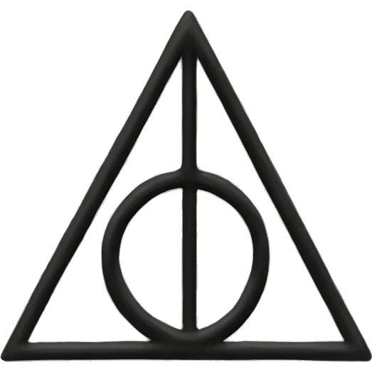 Deathly hallows emoji