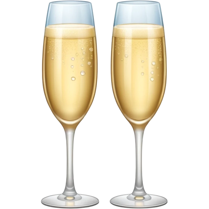 champagne glasses emoji