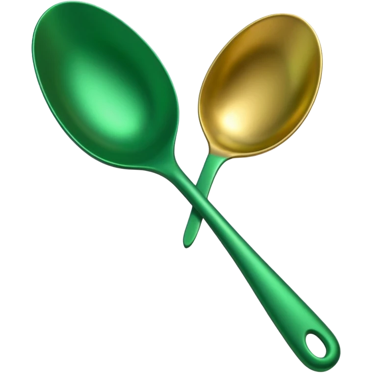 green spoon emoji